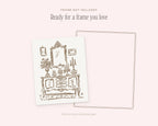 French Sideboard Art Print, ready for a frame