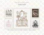 French Sideboard Art Print, hang it with