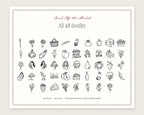 Fresh Off the Market Doodle Pack, everything in the set