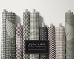 Gingham & Checks Seamless Pattern Bundle, fabric rolls, all the patterns