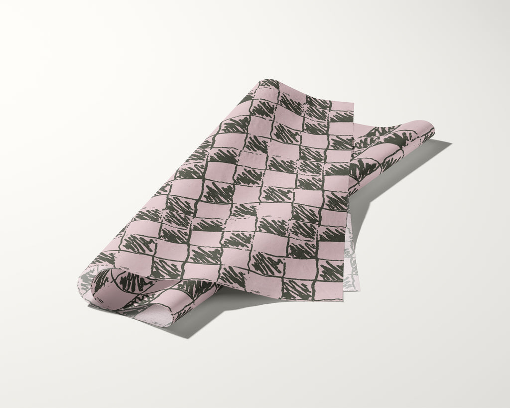 Gingham & Checks Seamless Pattern Bundle, tissue paper