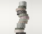 Gingham & Checks Seamless Pattern Bundle, packaging tape