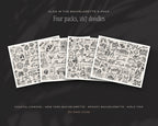 Girls Trip Doodle Pack, also in the bundle