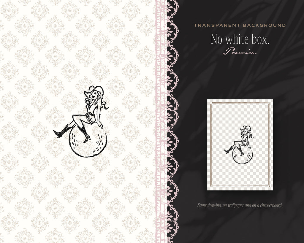 Golf Girlies Doodle Pack, no white box