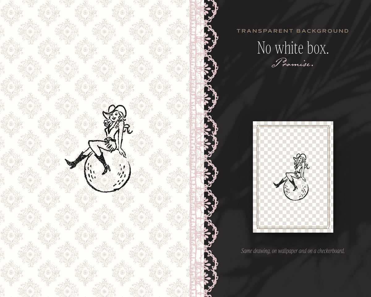 Golf Girlies Doodle Pack, no white box