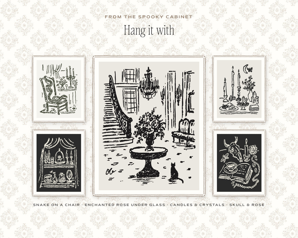 Grand Foyer Art Print, hang it with