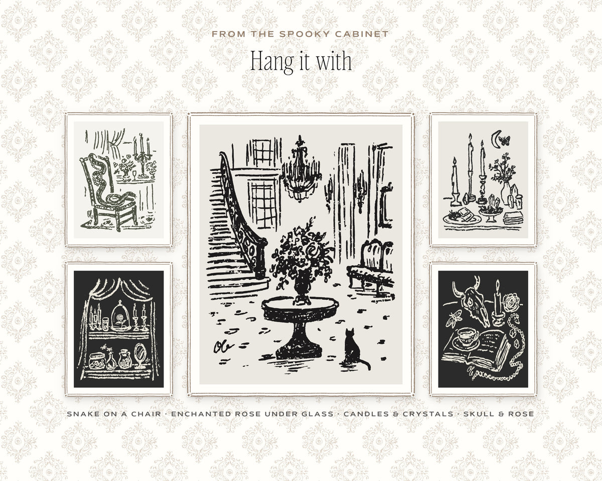 Grand Foyer Art Print, hang it with
