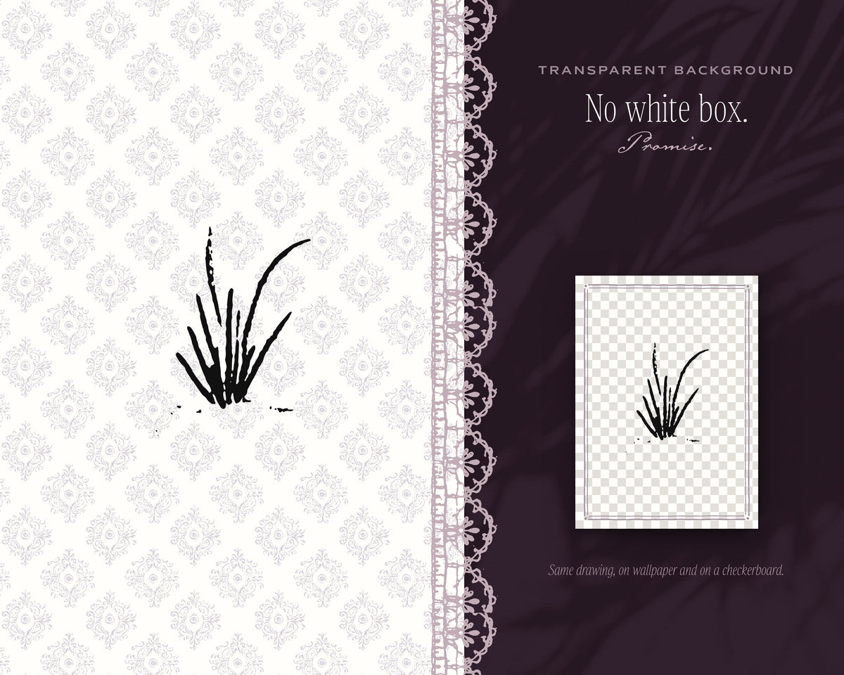 Grass & Ground Design Assets, no white box