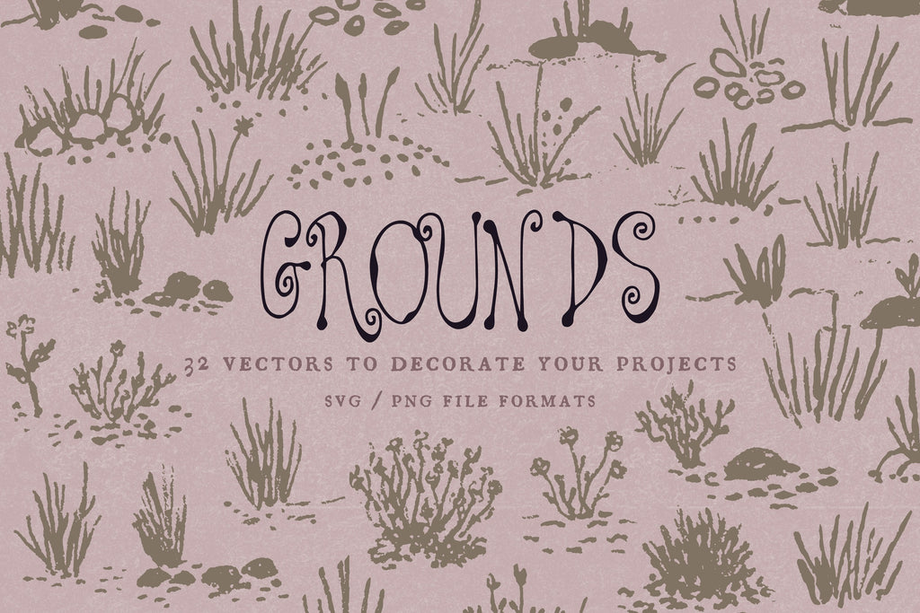 Grass & Ground Design Assets, preview 1