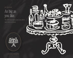 Halloween 4-Pack Doodle Bundle, up close
