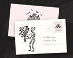Halloween 4-Pack Doodle Bundle, postcard