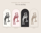 Halloween Cocktails Doodle Pack, put it on anything