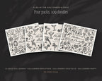 Halloween Party Doodle Pack, also in the bundle