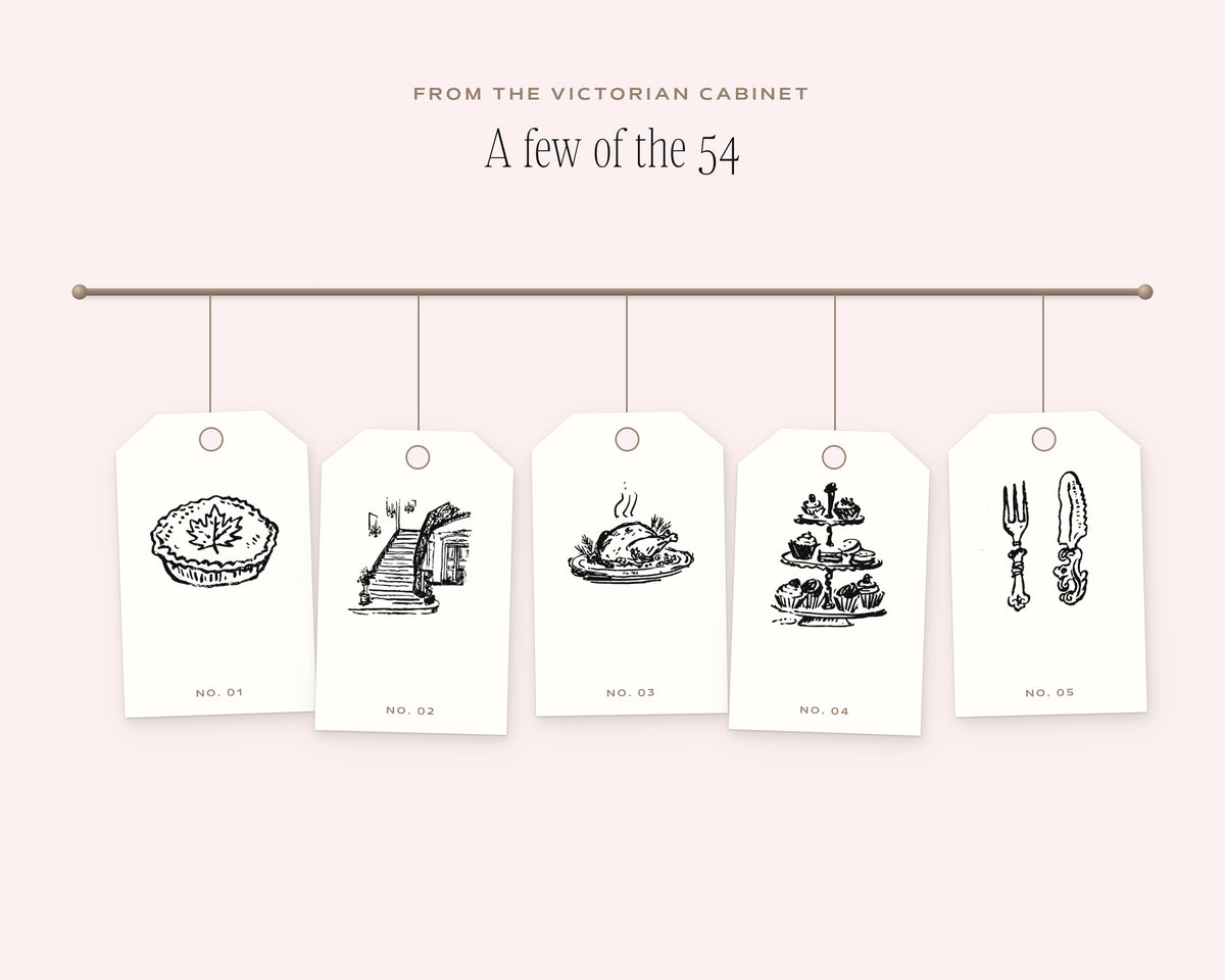 Harvest Feast Doodle Pack, on the rail