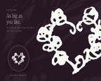 Heart Design Assets, up close