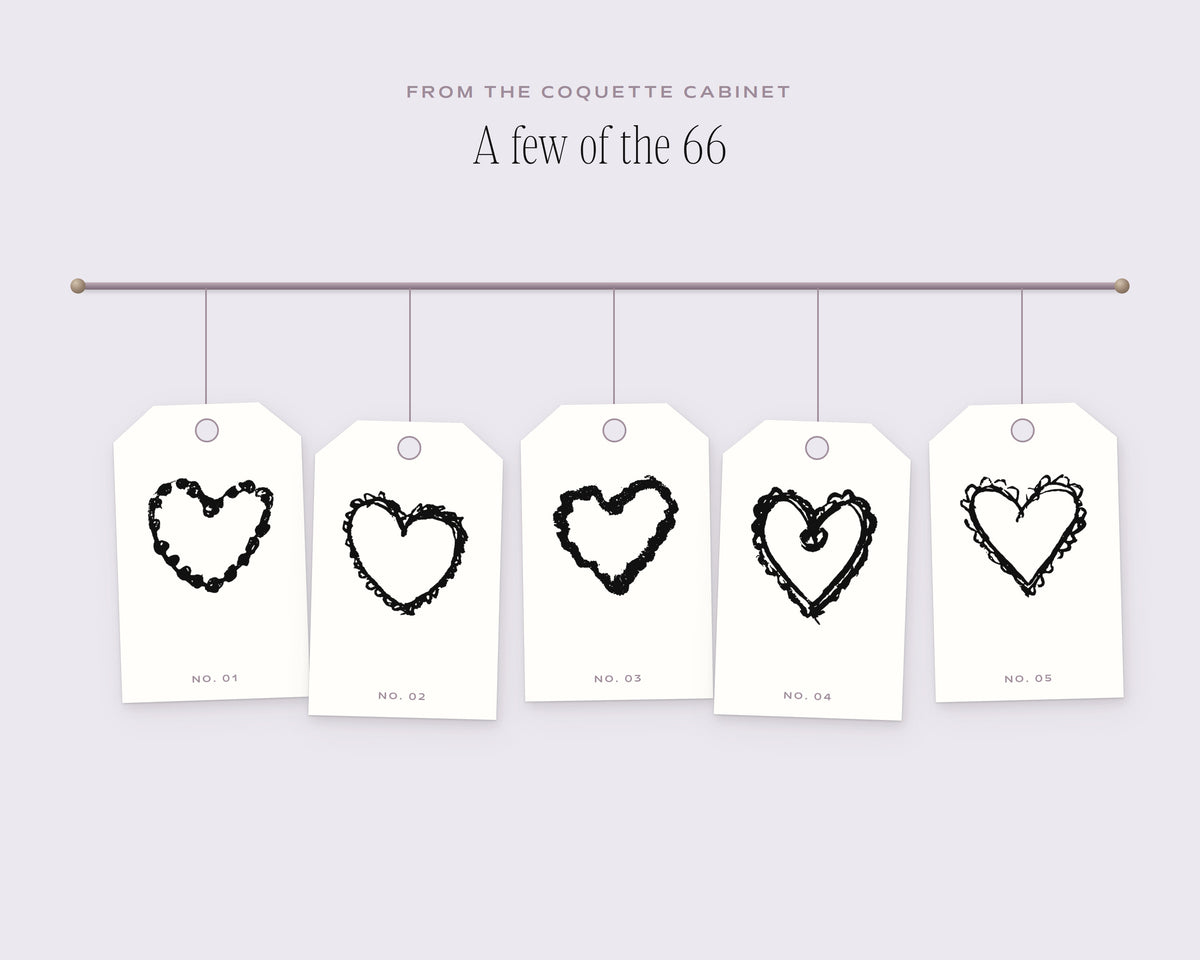 Heart Design Assets, on the rail