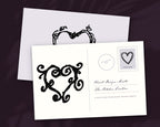 Heart Design Assets, postcard