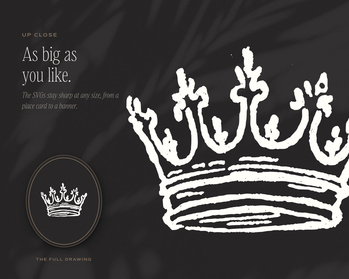 Heraldry Doodle Pack, up close
