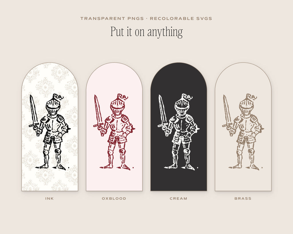 Heraldry Doodle Pack, put it on anything