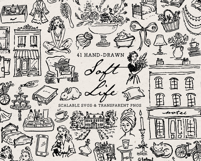 Soft Life Doodle Pack