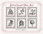 English Garden Doodle Pack, preview 6