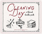 Cleaning Day Doodle Pack, preview 2