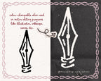 Vintage Post Doodle Pack, preview 2