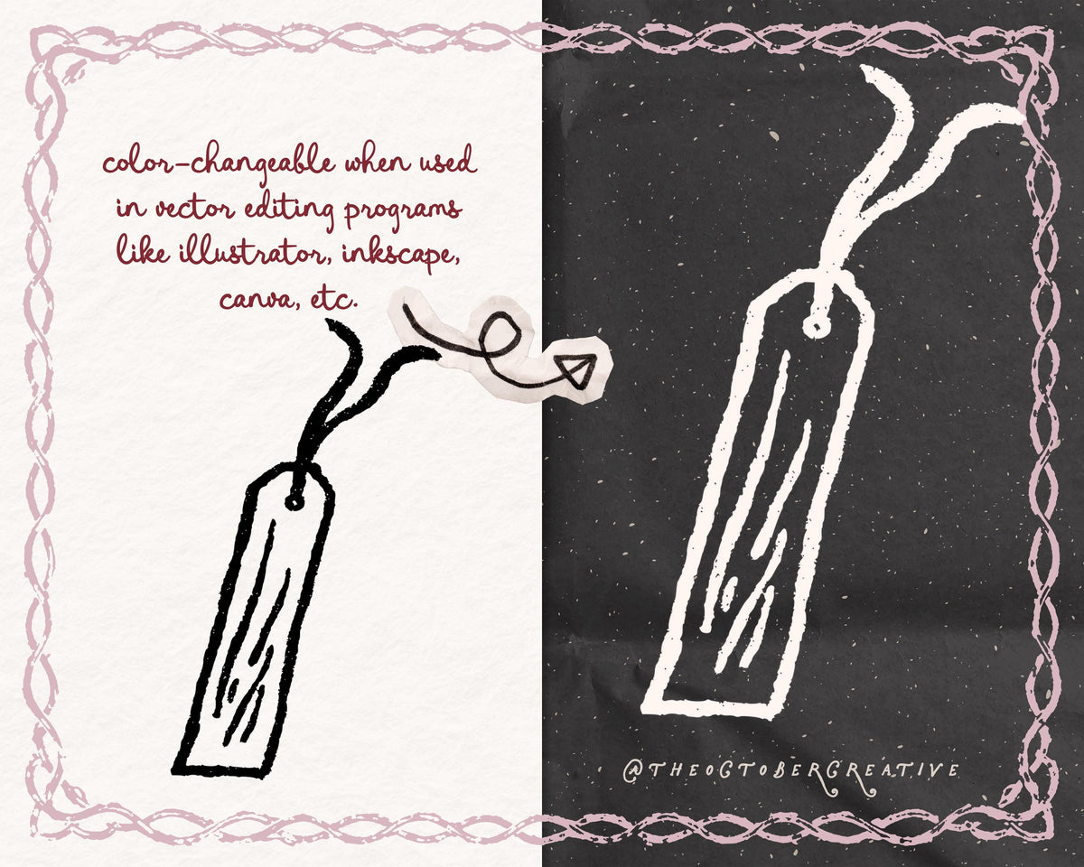 Librarian Life Doodle Pack, preview 2
