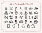 Vintage Nursery Doodle Pack, preview 4