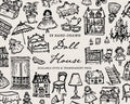 Dollhouse Doodle Pack, preview 1