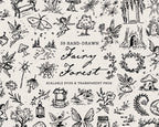Fairy Forest Doodle Pack, preview 1