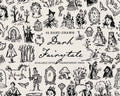 Dark Fairytale Doodle Pack, preview 1