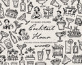 Cocktail Hour Doodle Pack, preview 1