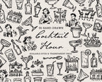 Cocktail Hour Doodle Pack, preview 1
