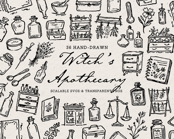 Apothecary Doodle Pack