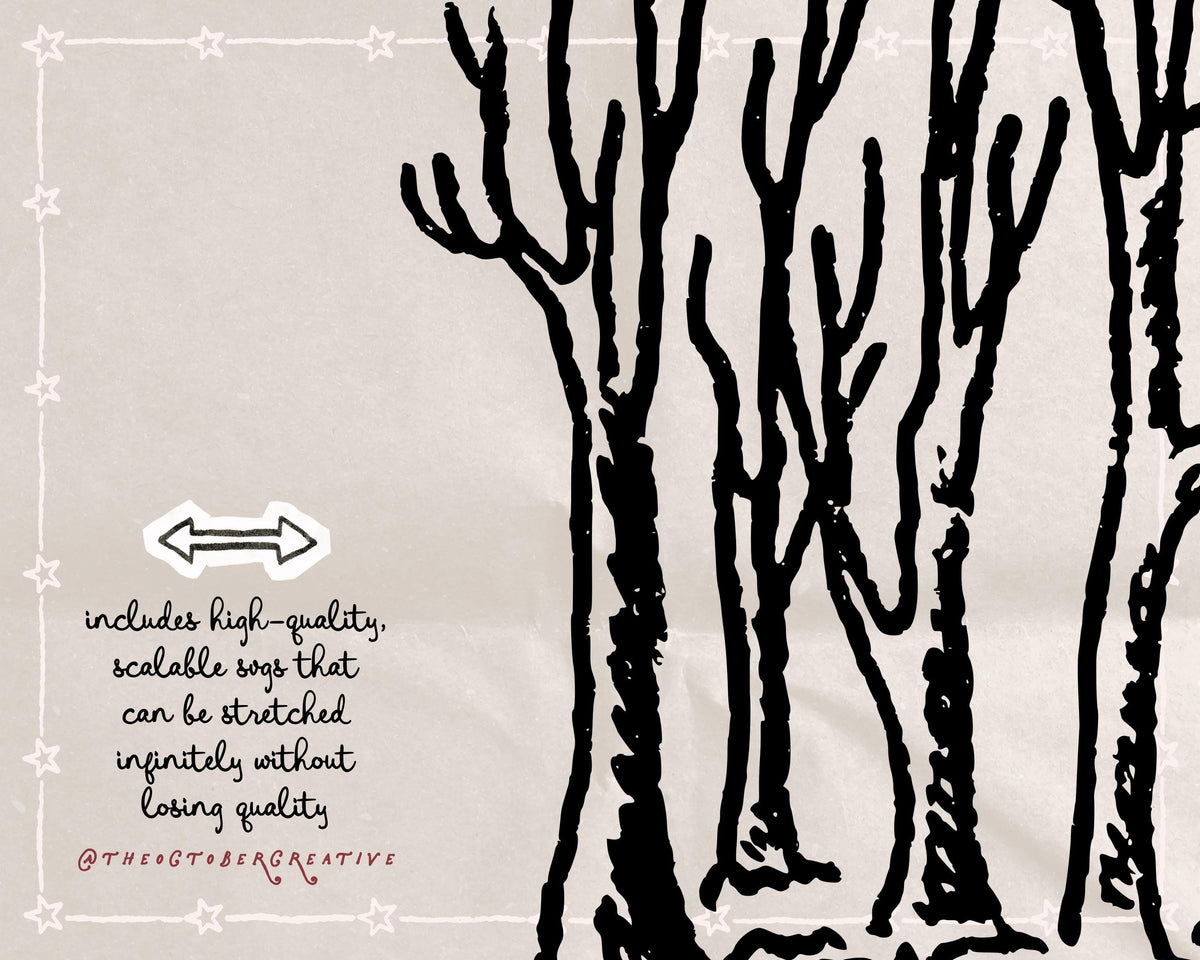 Dark Fairytale Doodle Pack, preview 3