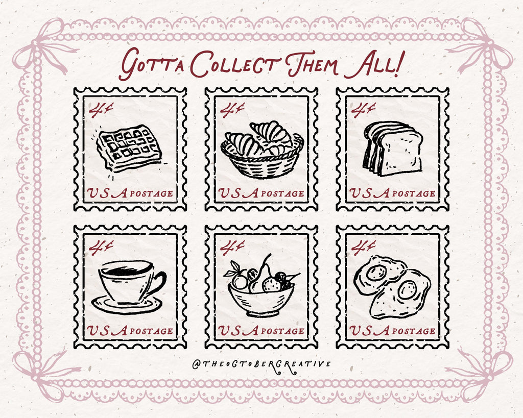 Sunday Brunch Doodle Pack, preview 7