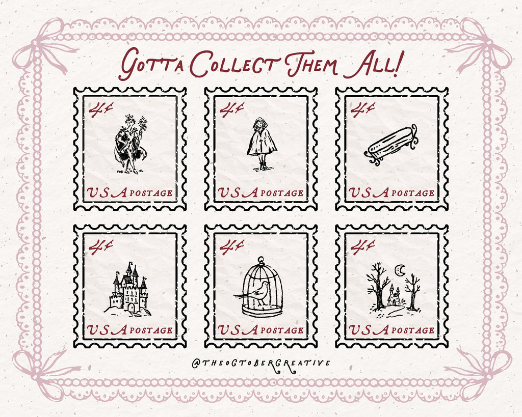 Dark Fairytale Doodle Pack, preview 6