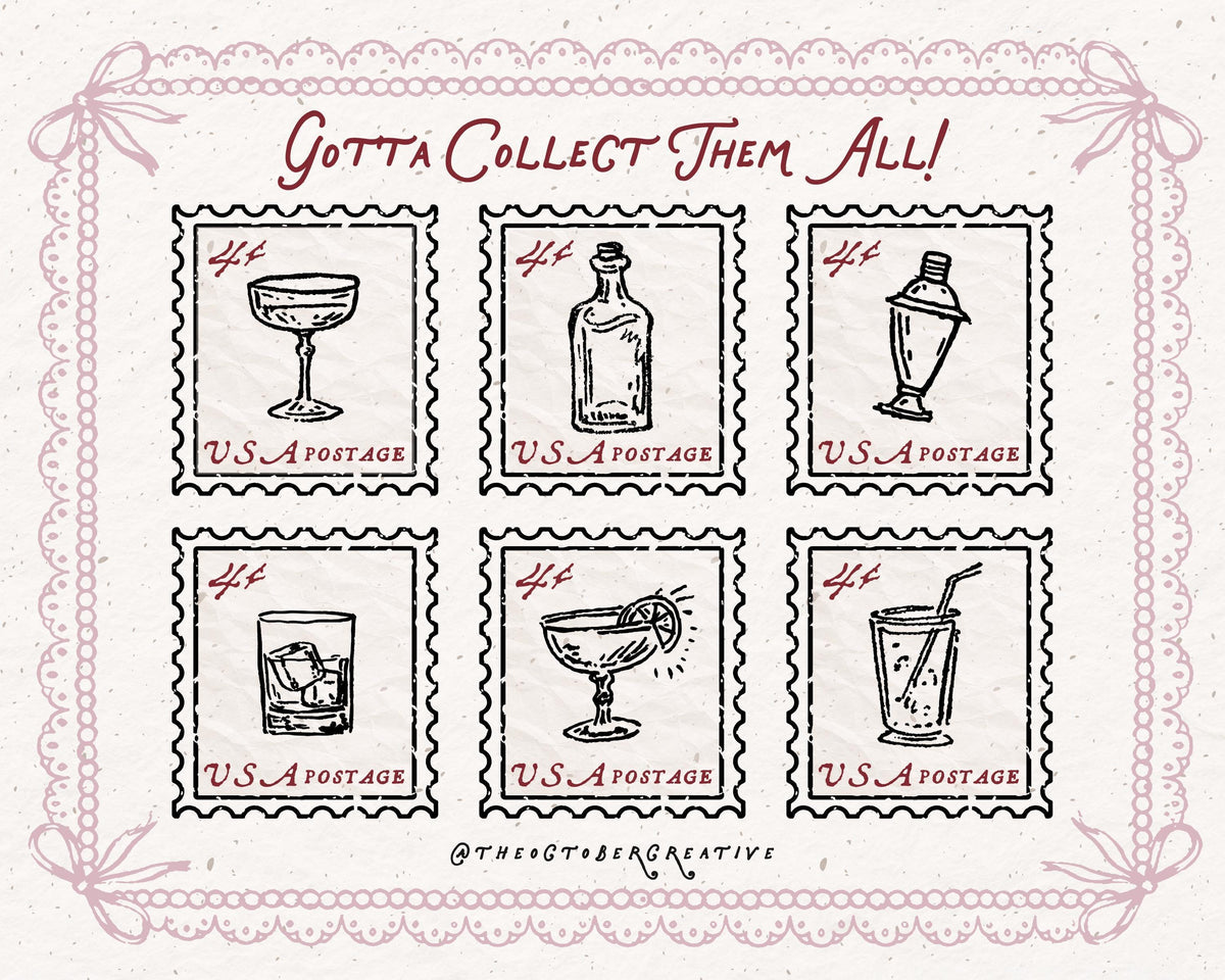 Cocktail Hour Doodle Pack, preview 7