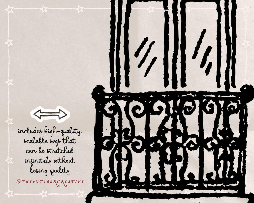 Parisian Apartment Doodle Pack, preview 3
