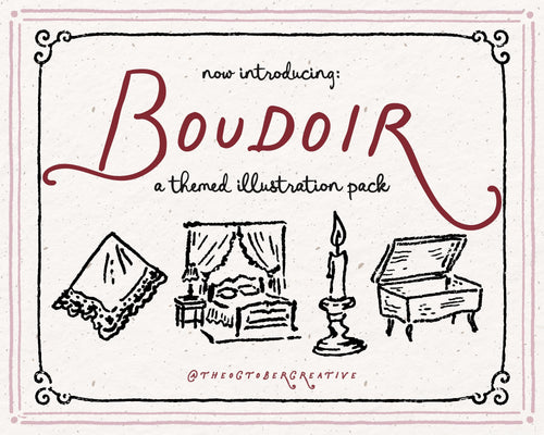 Boudoir Doodle Pack, preview 2