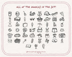 Vintage Summer Doodle Pack, preview 4