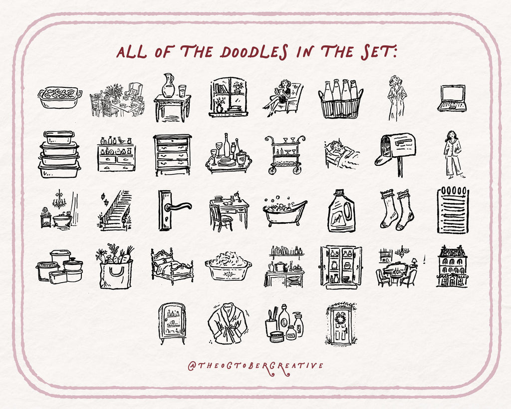 At Home Doodle Pack, preview 5