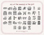 At Home Doodle Pack, preview 5