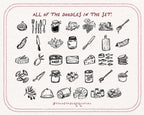 Charcuterie Doodle Pack, preview 5