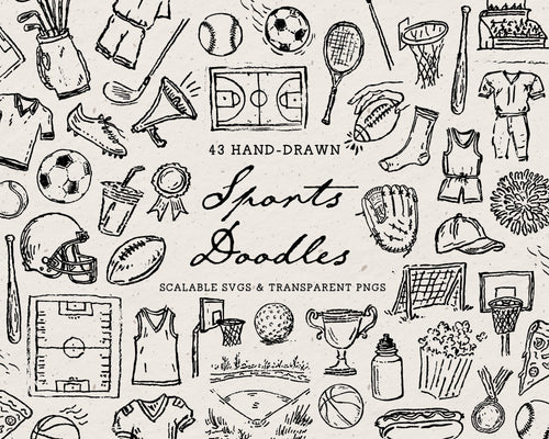 Sports Doodle Pack