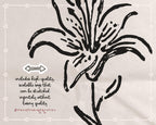 Flowers Doodle Pack, preview 4