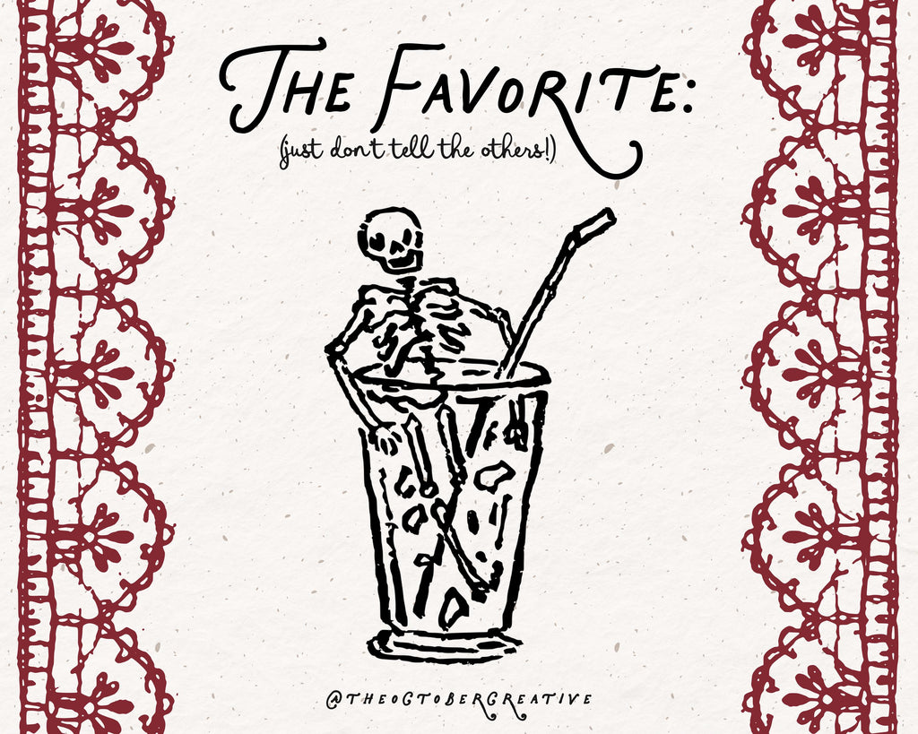 Halloween Cocktails Doodle Pack, preview 5