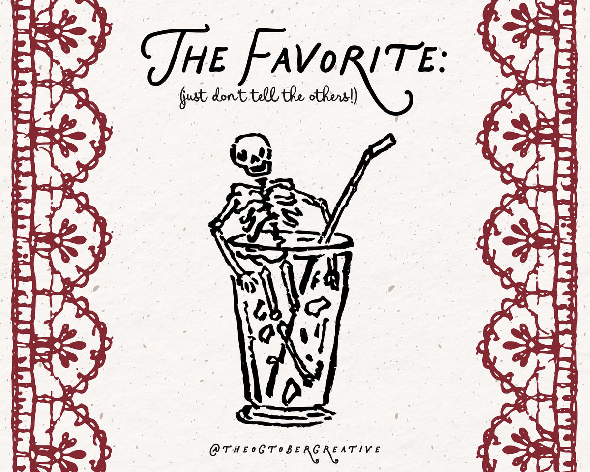 Halloween Cocktails Doodle Pack, preview 5