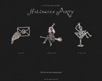 Halloween Party Doodle Pack, preview 8